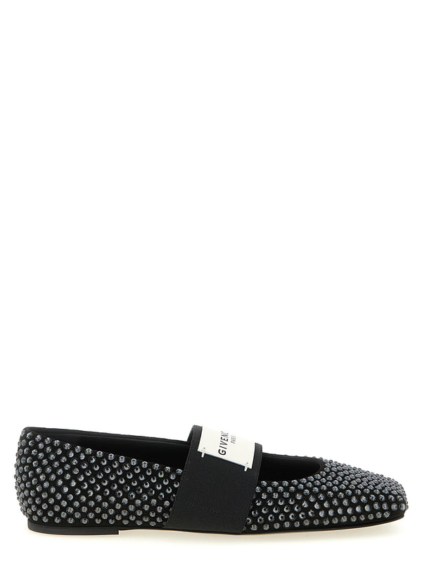 Givenchy 100% Calfskin Leather ballet flat in black