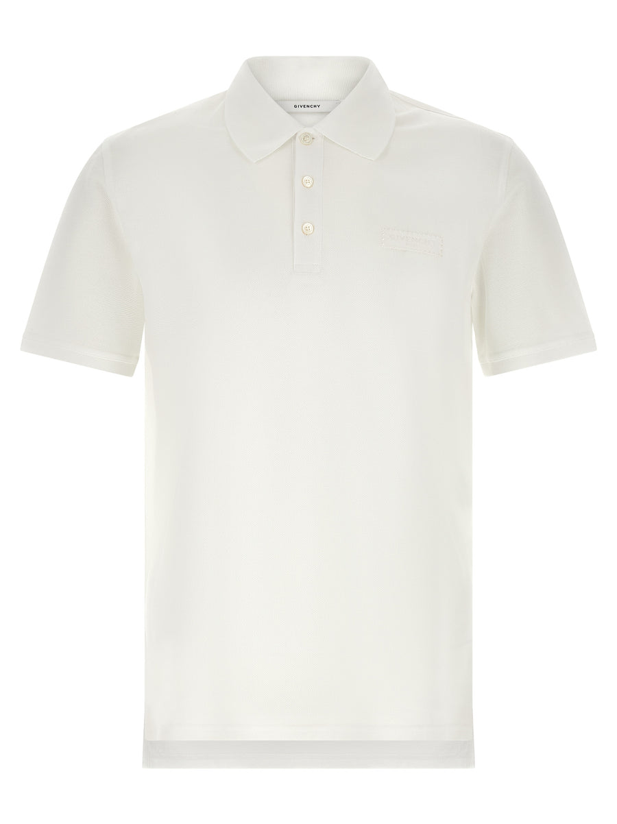 Givenchy 100% Cotton polo shirt in white