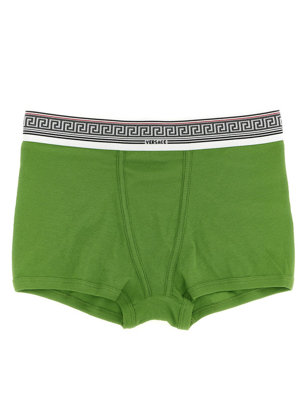Versace 95% Cotton briefs in green