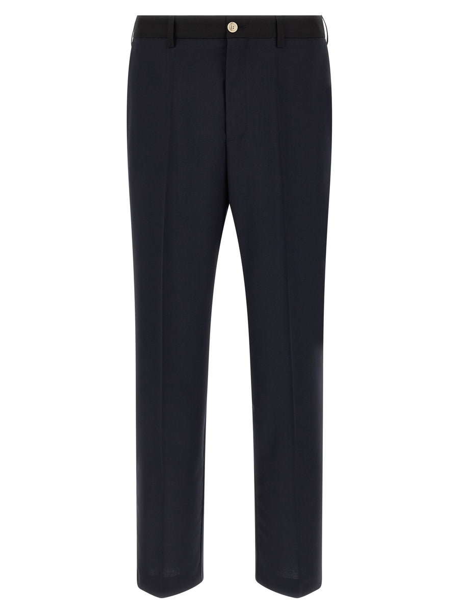 Marni 100% Virgin Wool trousers in navy