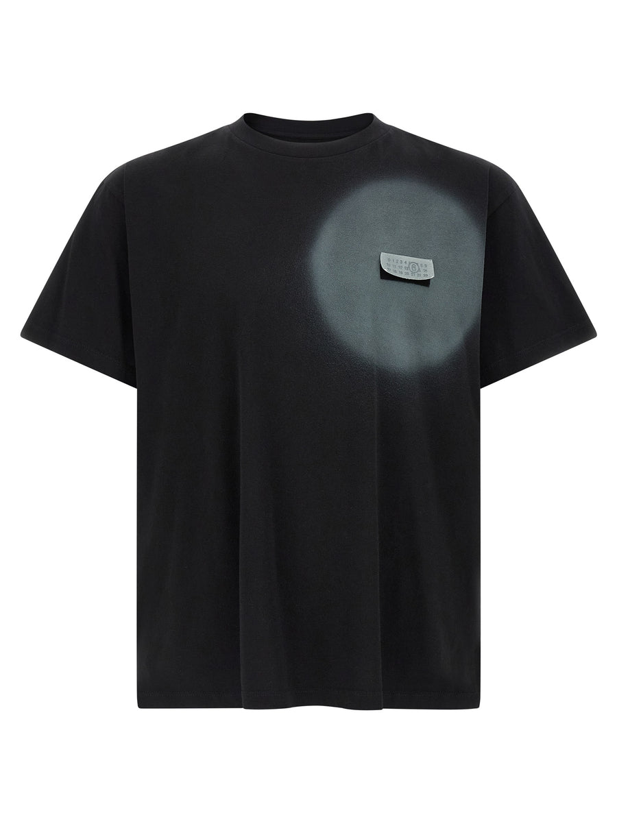 MM6 Maison Margiela 100% Cotton t-shirt in black
