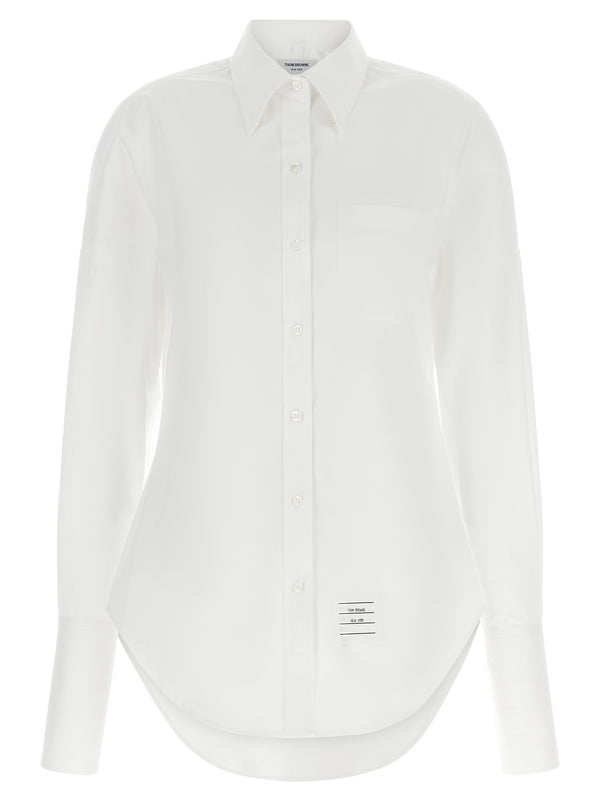 Thom Browne 100% Cotton shirt in white