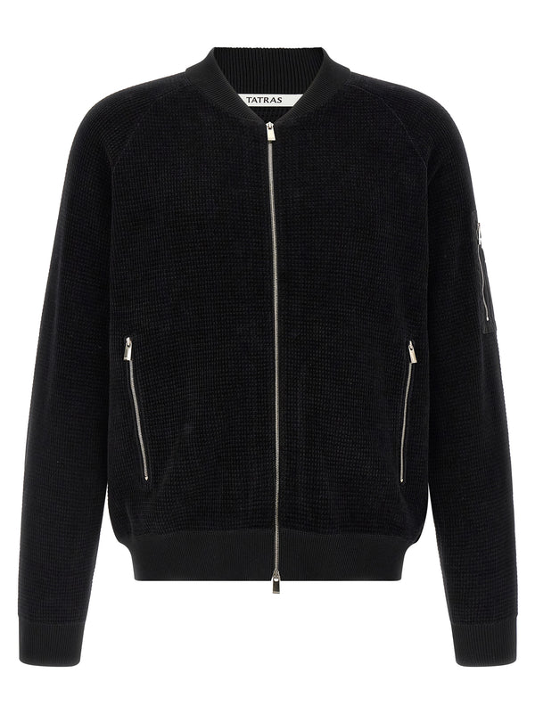 Tatras 80% cotton bomber jacket in black