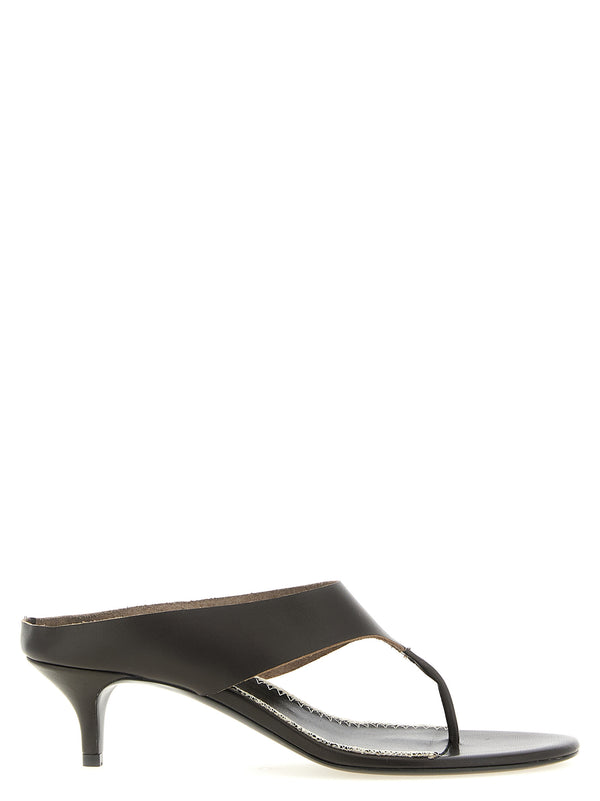 Magda Butrym 100% napa leather sandal in black