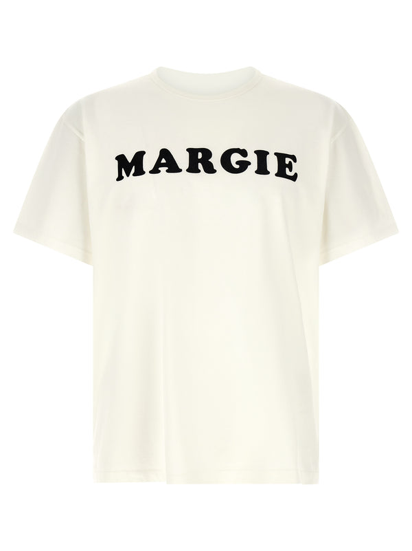 MM6 Maison Margiela 100% cotton t-shirt in white