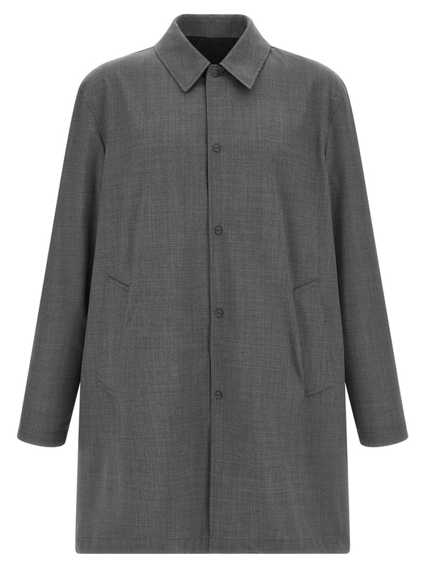 Herno 64% Polyester coat in gray