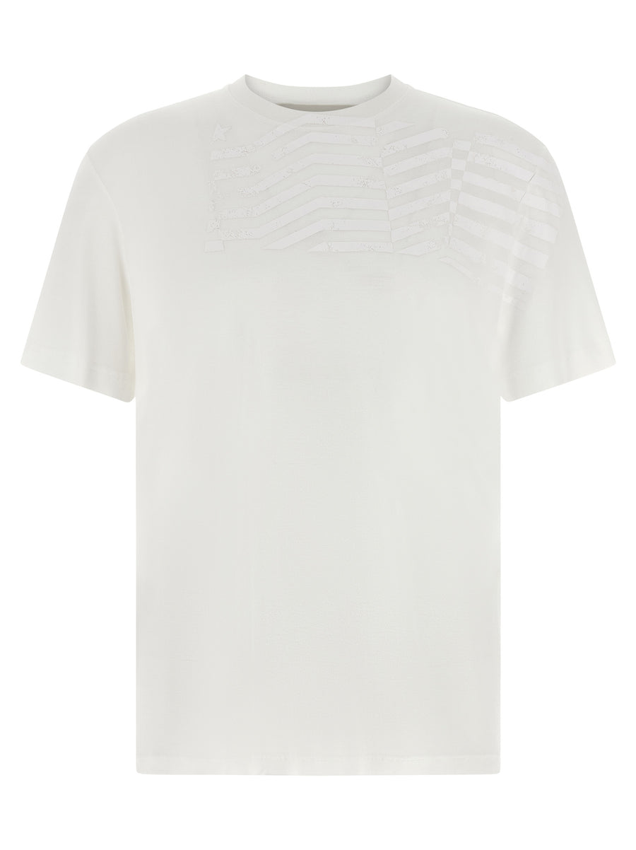 Golden Goose 100% Lyocell t-shirt in white