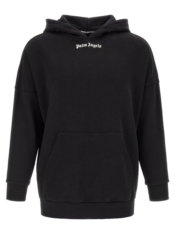 Palm Angels 100% Cotton hoodie in black