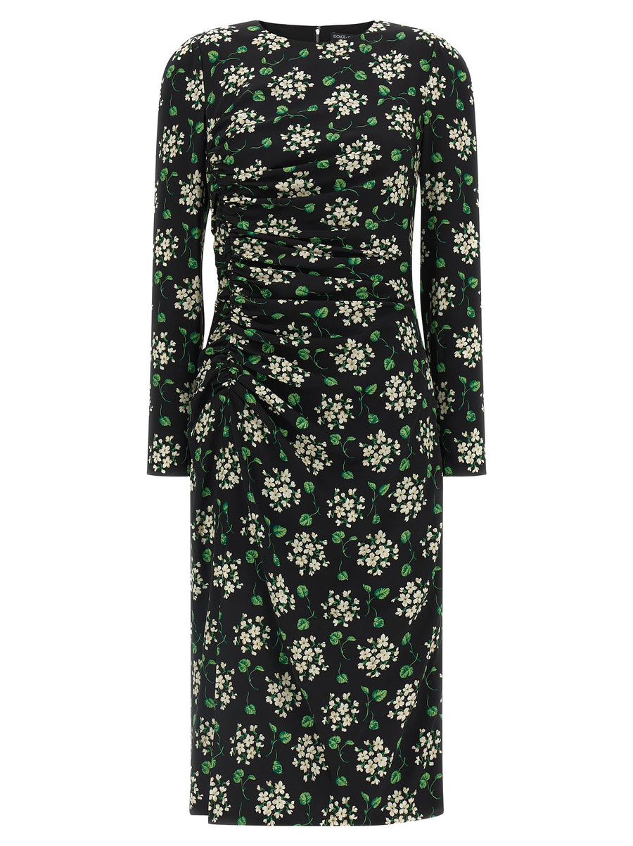 Dolce & Gabbana 98% Silk dress in black