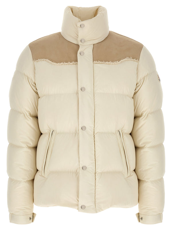 Moncler 100% Polyamide down jacket in beige