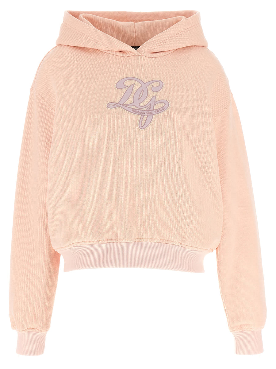 Dolce & Gabbana 100% Cotton hoodie in pink