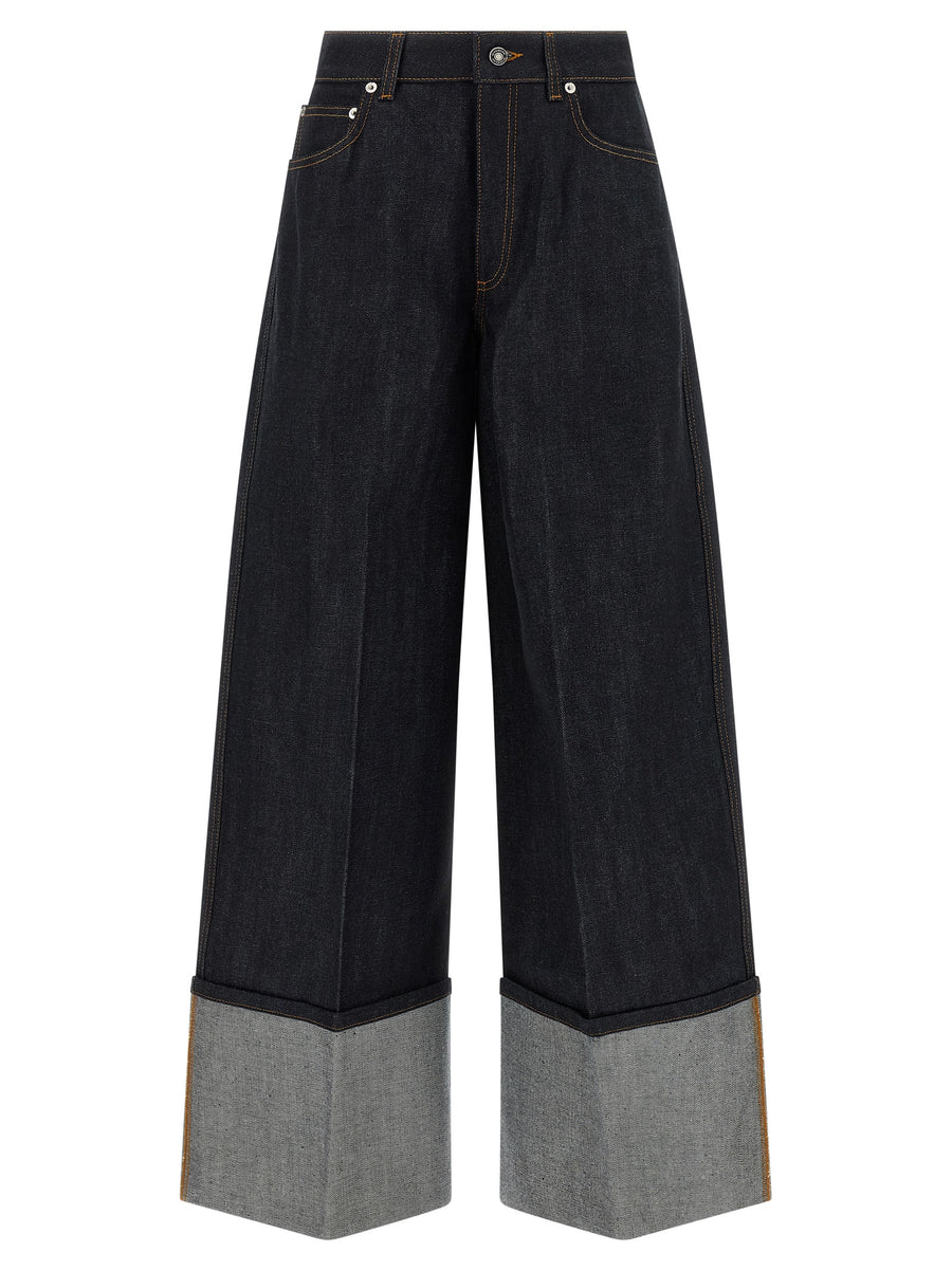 Givenchy 100% cotton jeans in black