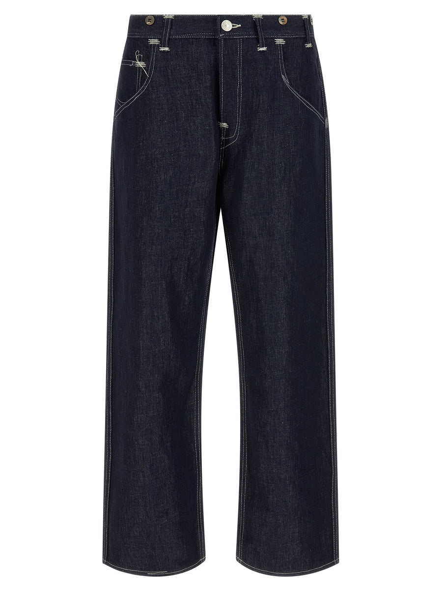 Junya Watanabe 60% cotton jeans in blue