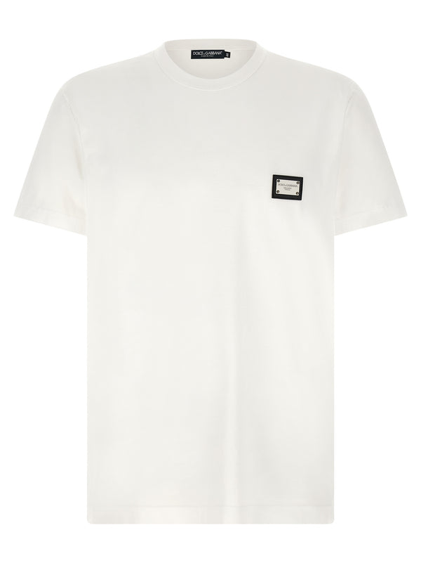 Dolce & Gabbana 100% Cotton t-shirt in white