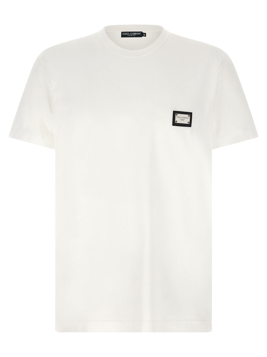 Dolce & Gabbana 100% Cotton t-shirt in white