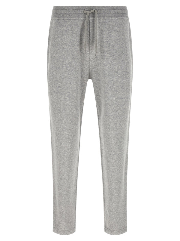 Brunello Cucinelli 65% cotton joggers in gray