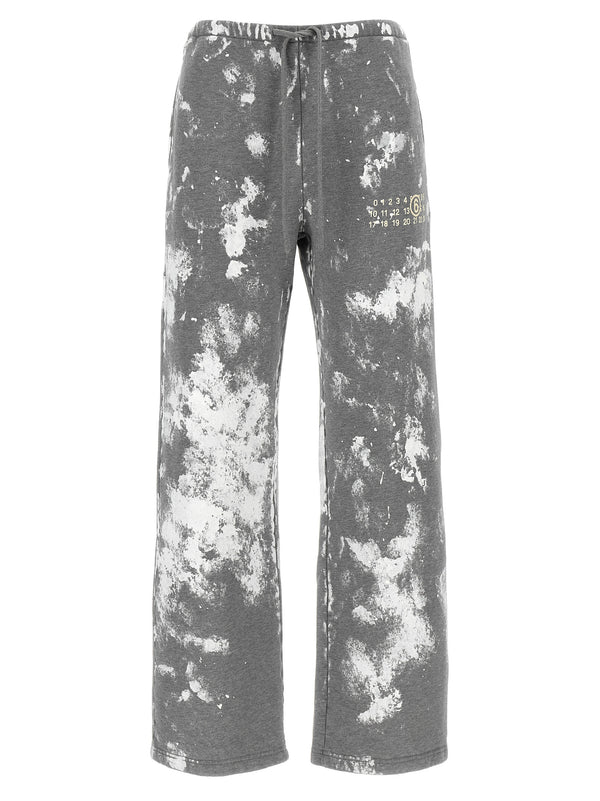 MM6 Maison Margiela 100% cotton joggers in gray