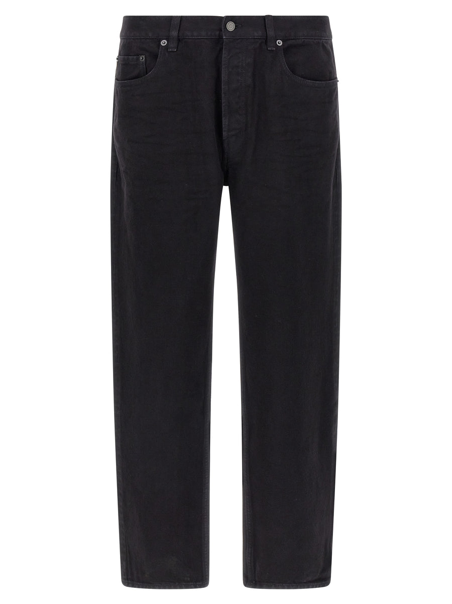 Saint Laurent 100% Cotton jeans in black