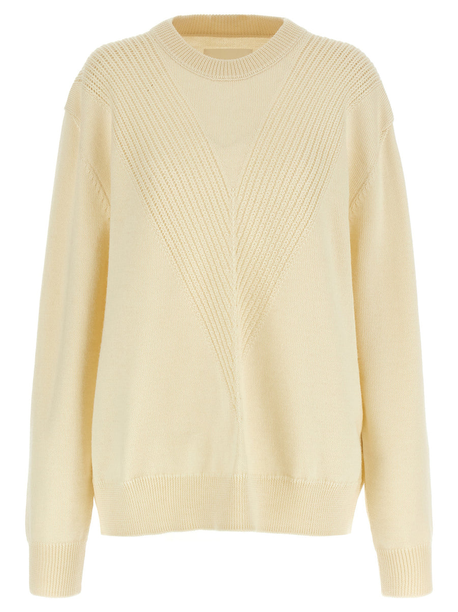 Jil Sander Wool sweater in cream