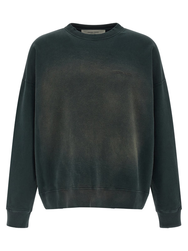 Golden Goose 100% cotton sweatshirt in black