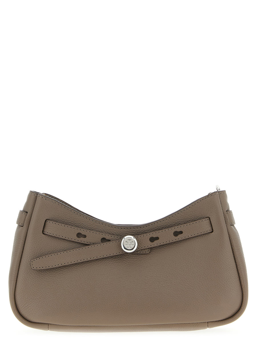Tory Burch 100% cow leather shoulder bag in brown