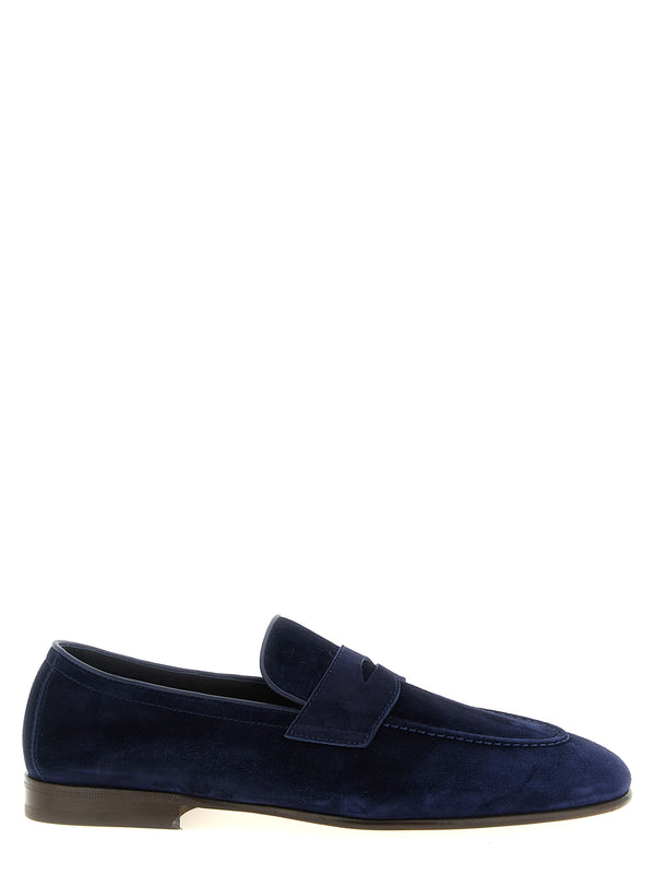 Brunello Cucinelli 100% Calfskin Leather loafer in blue