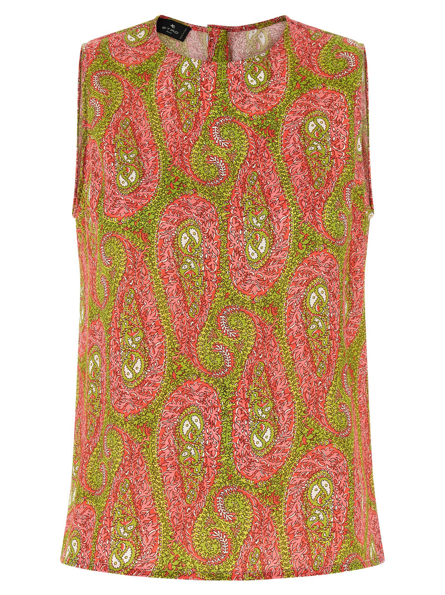 Etro 100% Polyester blouse in multicolor