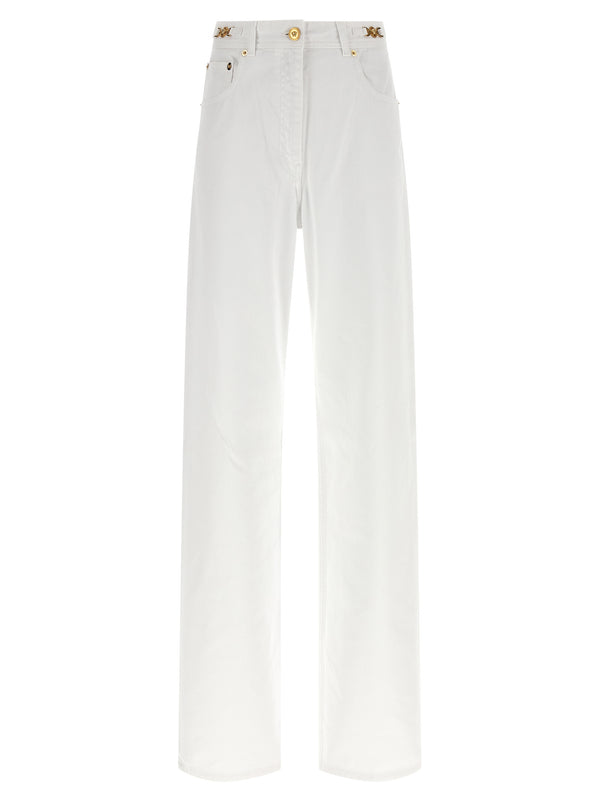 Versace 100% Cotton jeans in white