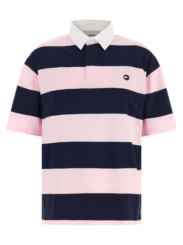 Coperni 100% Organic Cotton polo shirt in multicolor