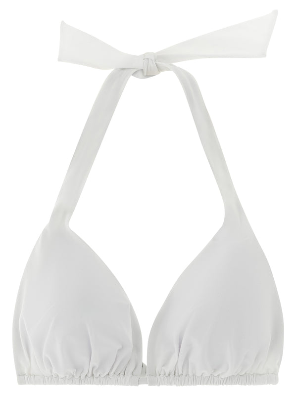 Dolce & Gabbana 75% polyamide bikini top in white