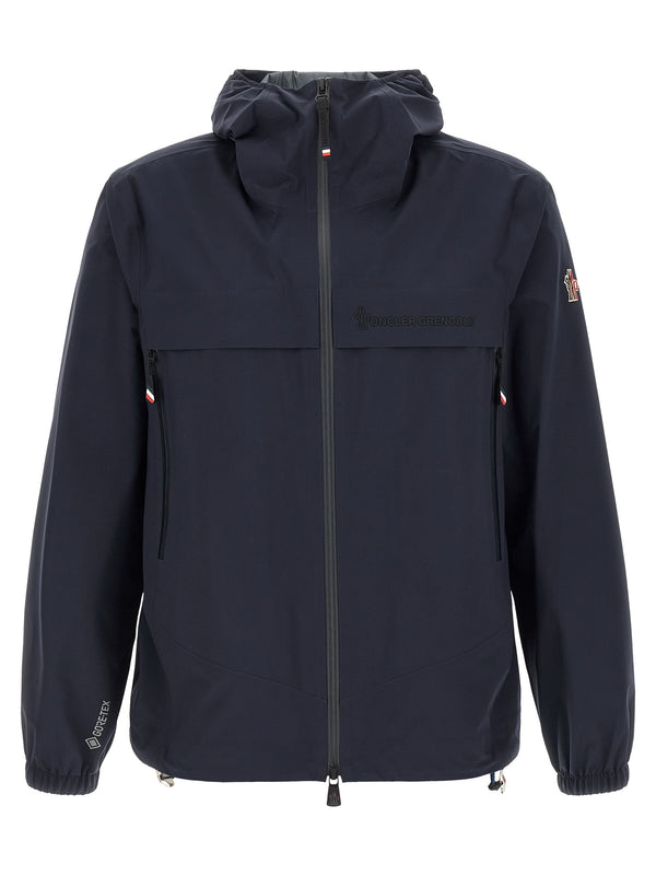 Moncler Grenoble 100% Polyamide jacket in navy