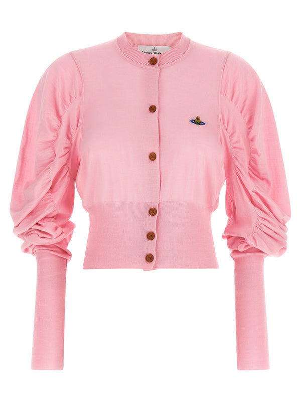 Vivienne Westwood 70% wool cardigan in pink