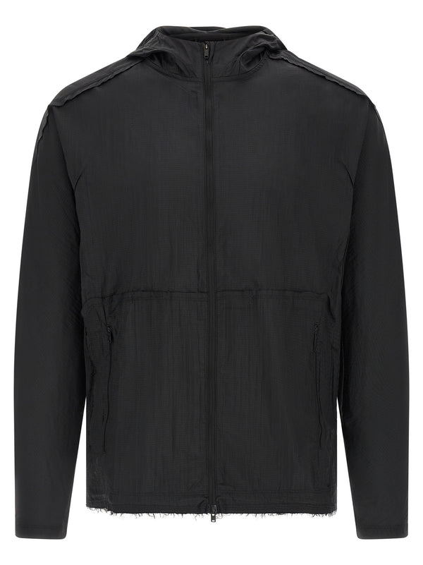Y-3 100% Polyamide jacket in black