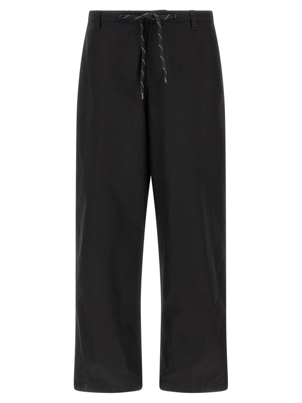 Balenciaga 100% Cotton chino pants in black