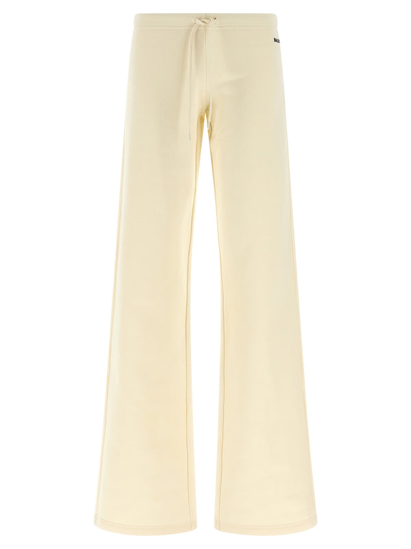 Balenciaga 100% Cotton joggers in white
