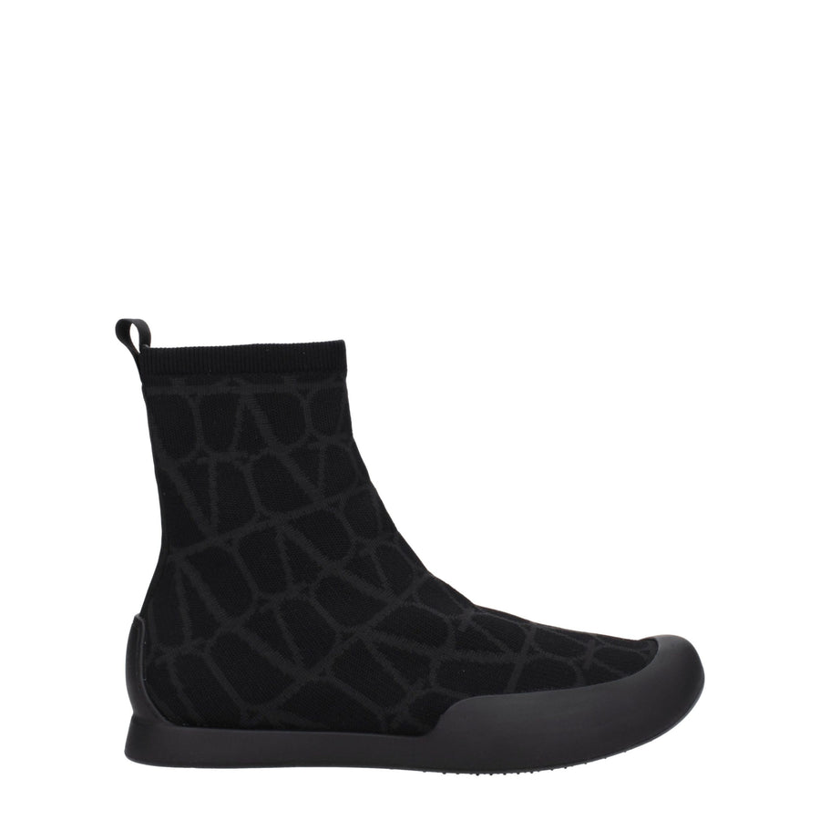 Valentino Garavani Fabric sneakers in black