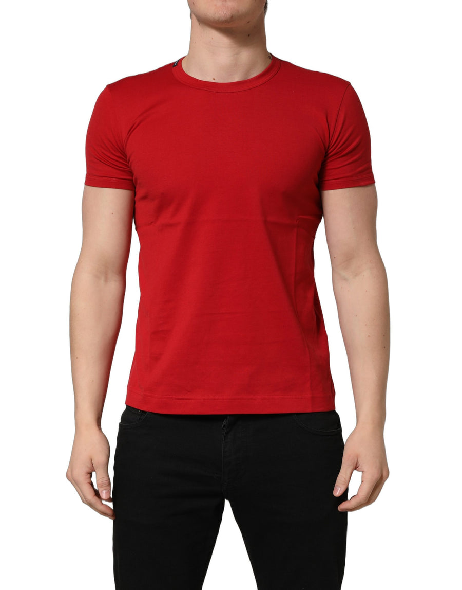Dolce & Gabbana 100% Cotton t-shirt in red