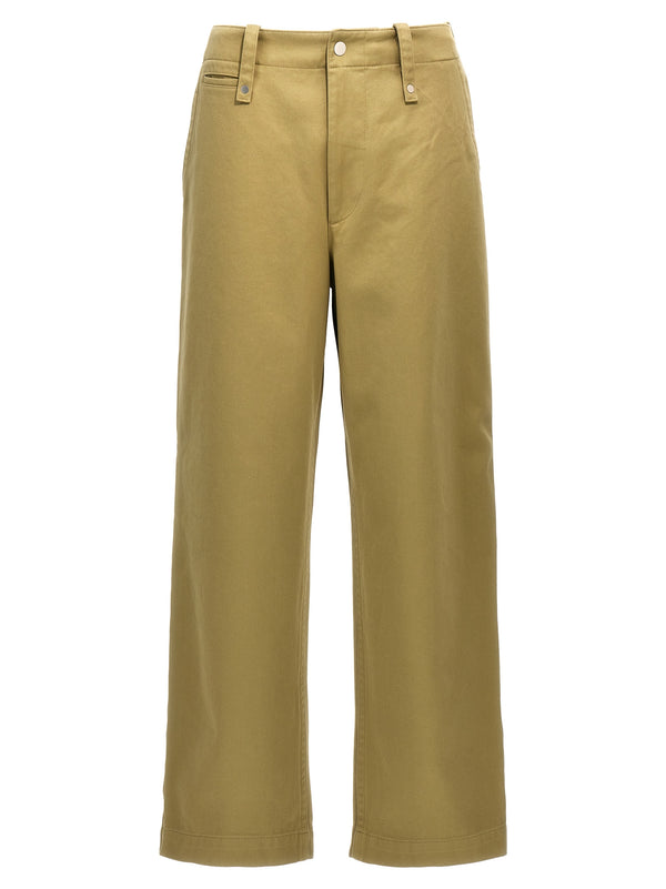 Burberry 100% Cotton trousers in beige