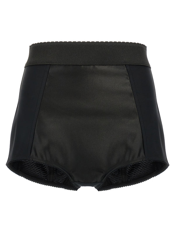 Dolce & Gabbana 60% Polyamide bermuda shorts in black
