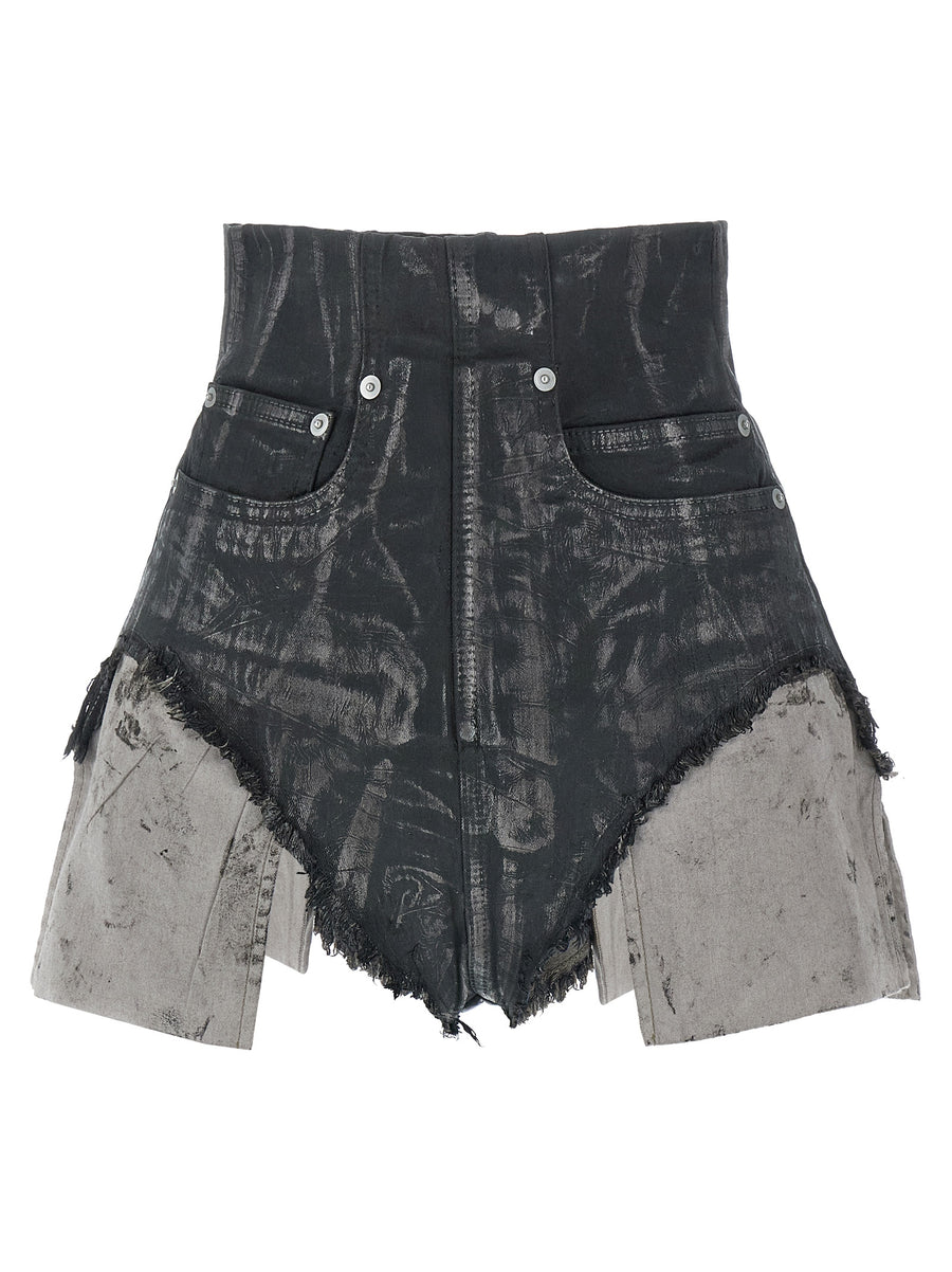 Drkshdw 91% Cotton bermudas in brown