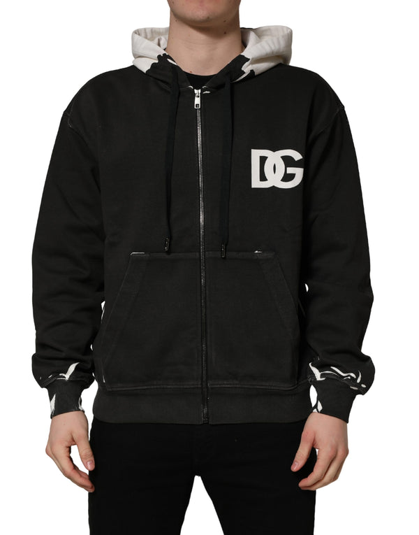 Dolce & Gabbana 100% Cotton hoodie in black