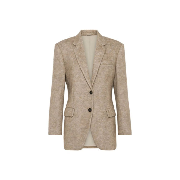Brunello Cucinelli 13% Cashmere blazer in beige