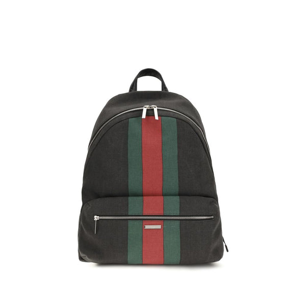 Gucci 100% Fabric backpack in black