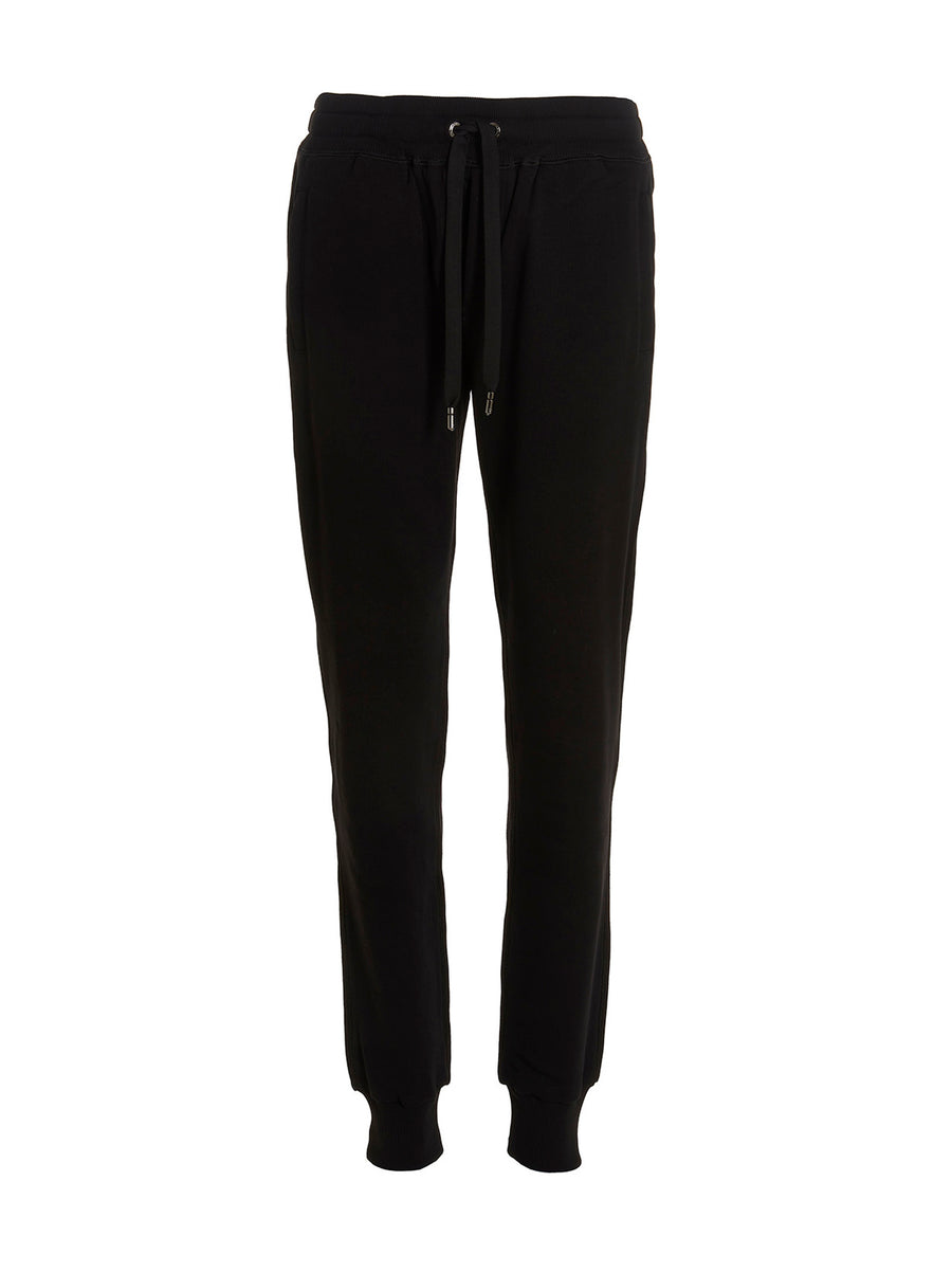 Dolce & Gabbana 100% Cotton joggers in black
