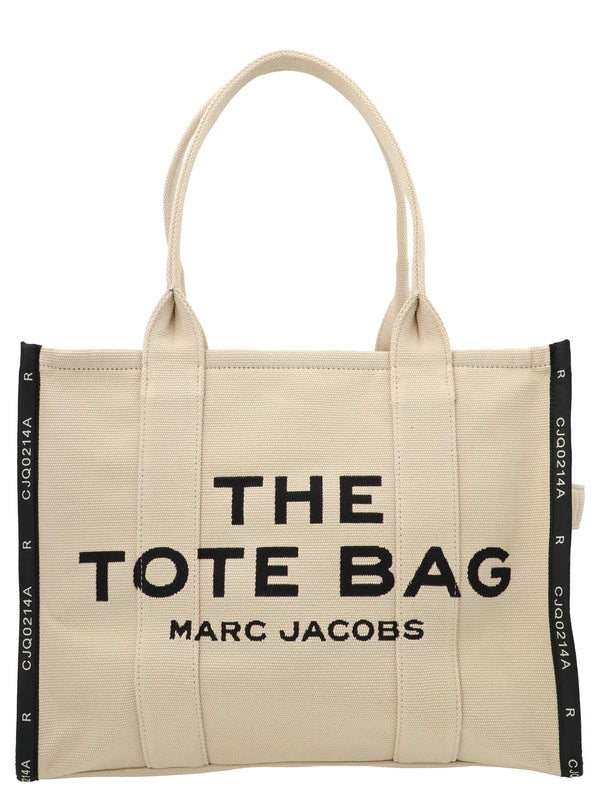 Marc Jacobs 64% Cotton tote bag in beige