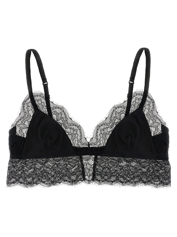Dolce & Gabbana 50% Silk bra in black