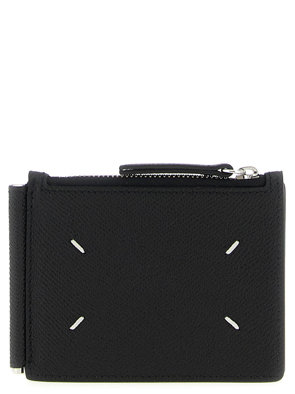 Maison Margiela 100% Leather wallet in black