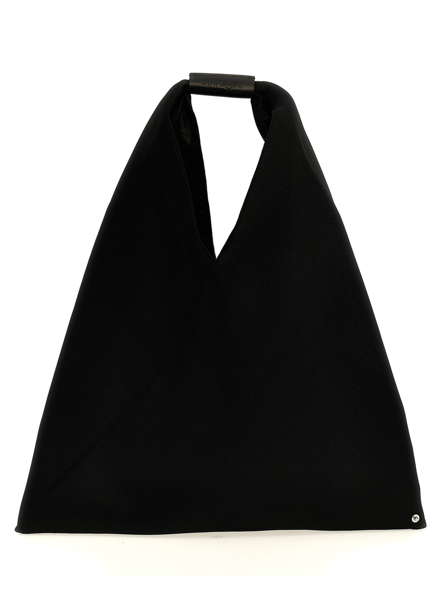 MM6 Maison Margiela 100% polyester shoulder bag in black