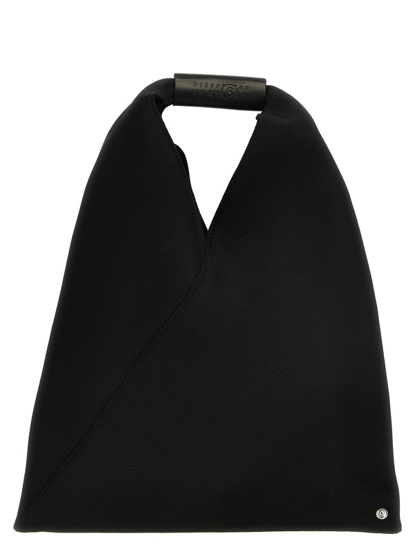 MM6 Maison Margiela 100% polyester shoulder bag in black