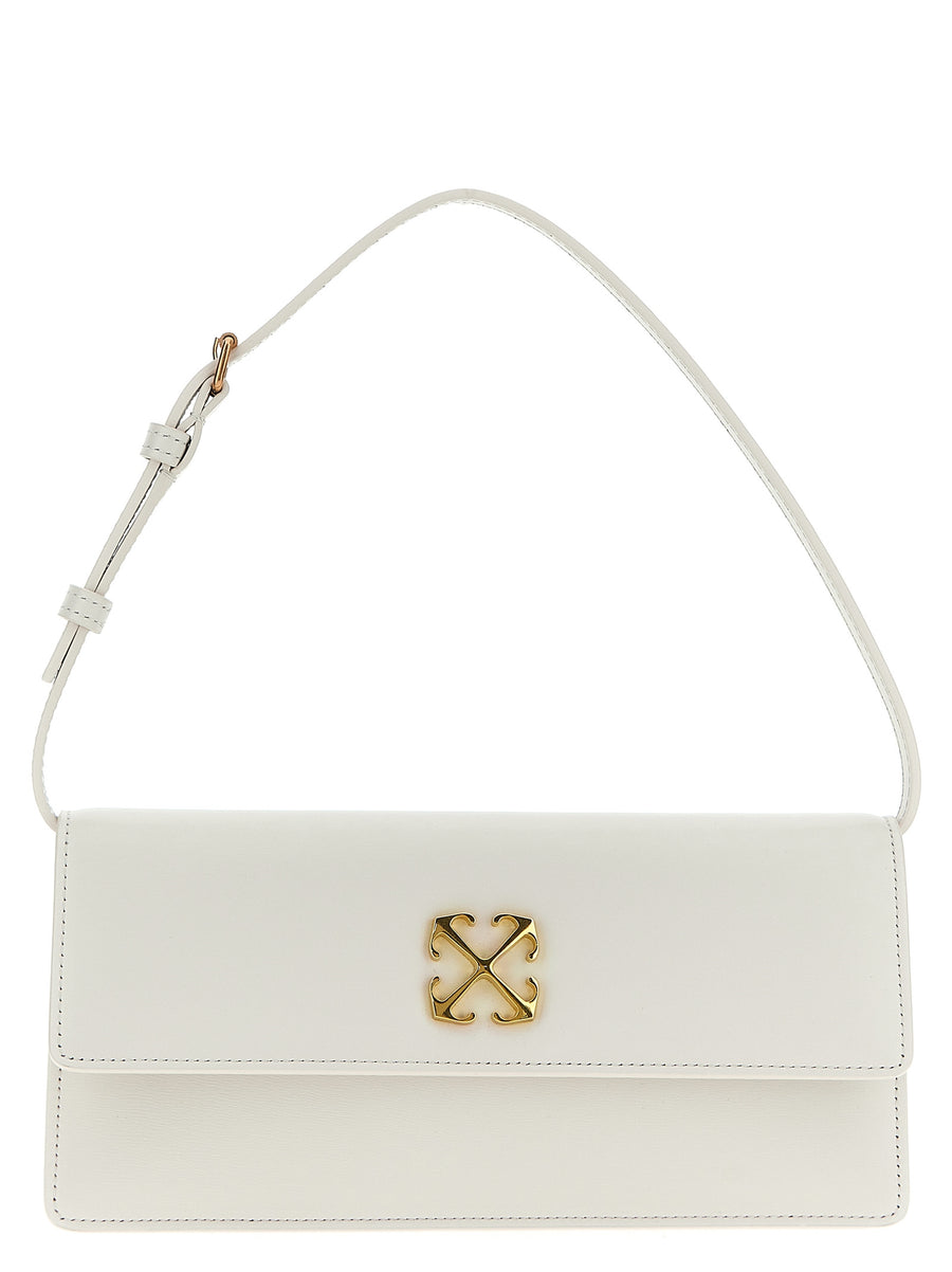 Off-White 100% Calfskin Leather shoulder bag in white